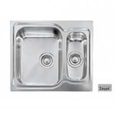 Νεροχύτης SANITEC INOX MATICO 11642